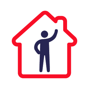 emergency cover homeowner icon
